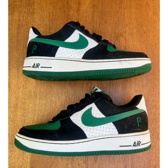 Nike Air Force 1 Low Celtics Paul Pierce '82 Sneakers Size 6.5Y 314192 031 - Picture 7 of 9